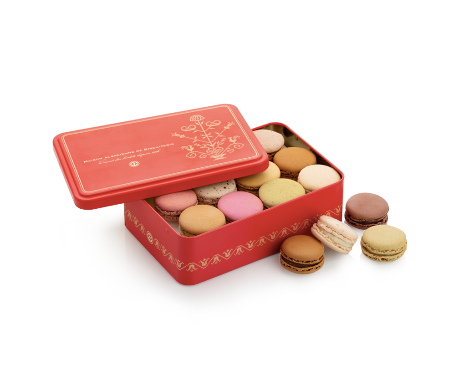 Macarons – 20-piece Luxury Tin Macarons – 20-piece Luxury Tin