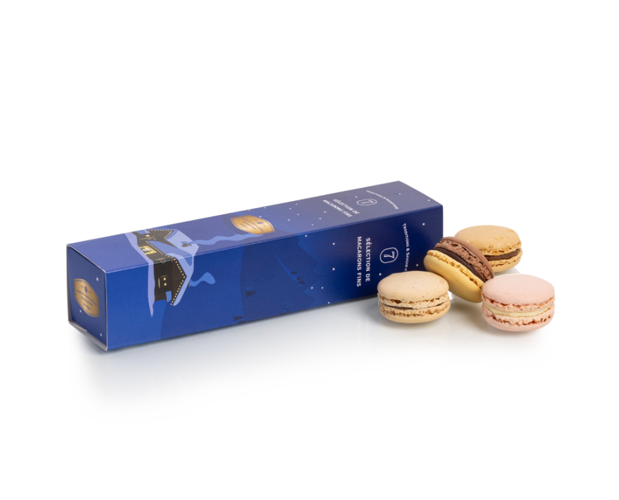 Macarons - 7 pieces Christmas Collection | Maison Alsacienne de Biscuiterie