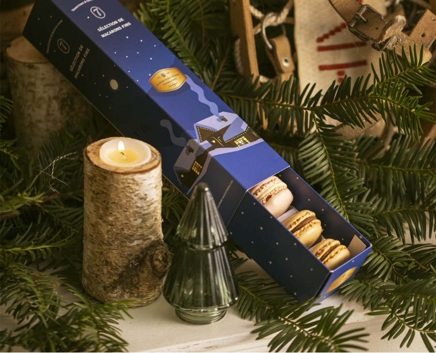 Macarons - 7 pieces Christmas Collection | Maison Alsacienne de Biscuiterie