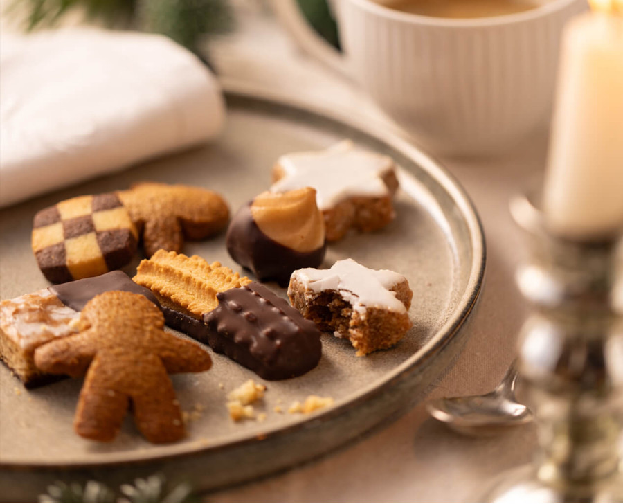 Spritz chocolaté - Biscuit sablé enrobé de chocolat lait