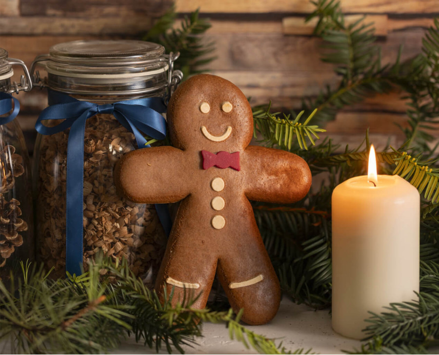 Bonhomme pain d'épices, amande | Maison Alsacienne de Biscuiterie Bonhomme pain d'épices, amande | Maison Alsacienne de Biscuiterie