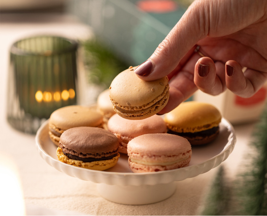 Assortiment 20 Macarons Fins Noël 2024 | Maison Alsacienne de Biscuiterie