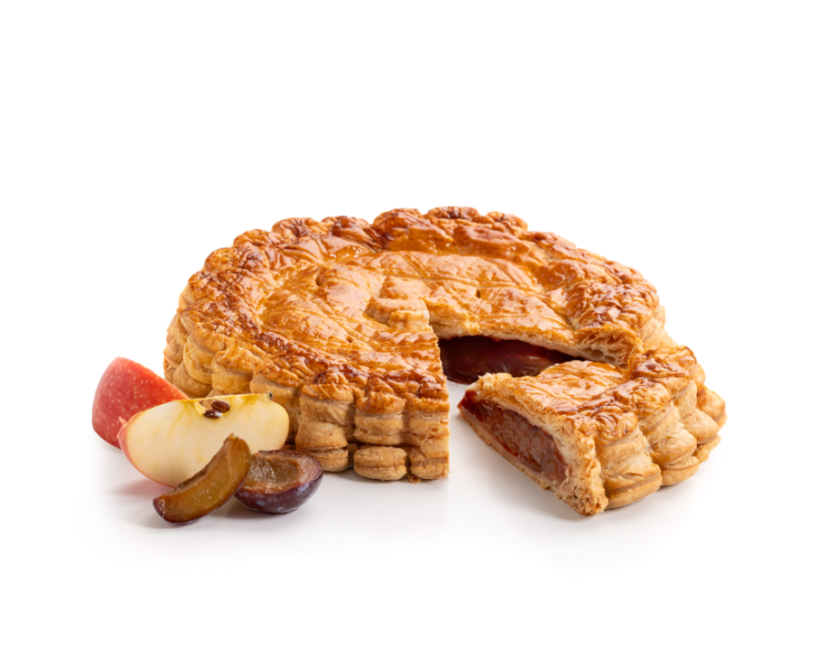 Apple & Damson Plum Galette des Rois for Epiphany | Maison Alsacienne de Biscuiterie Apple & Damson Plum Galette des Rois for Epiphany | Maison Alsacienne de Biscuiterie