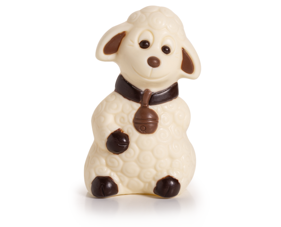 Mouton chocolat blanc - Moulage de Pâques Maison Alsacienne de Biscuiterie Mouton chocolat blanc - Moulage de Pâques Maison Alsacienne de Biscuiterie