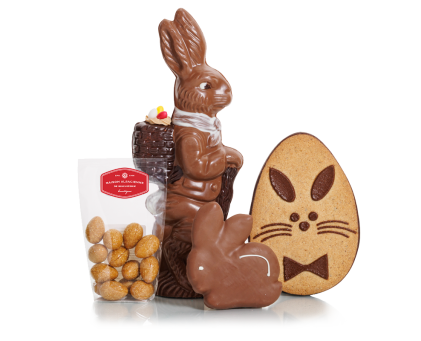 La hotte du Osterhase - Lot de spécialités de Pâques