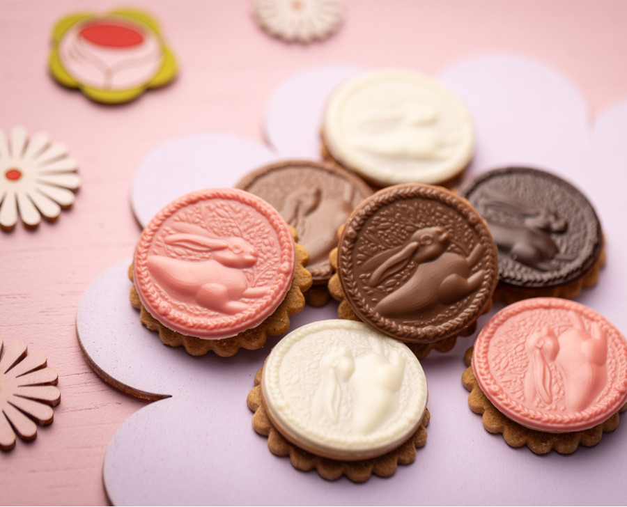 Osterlieb, biscuits sablés de Pâques, pralin, chocolat | Maison Alsacienne de Biscuiterie