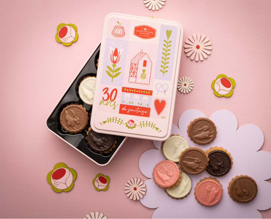 Osterlieb, Easter biscuits, praline, chocolate | Maison Alsacienne de Biscuiterie Osterlieb, Easter biscuits, praline, chocolate | Maison Alsacienne de Biscuiterie