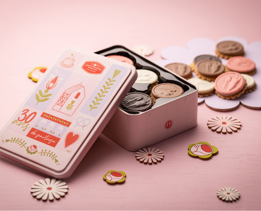 Osterlieb, biscuits sablés de Pâques, pralin, chocolat | Maison Alsacienne de Biscuiterie