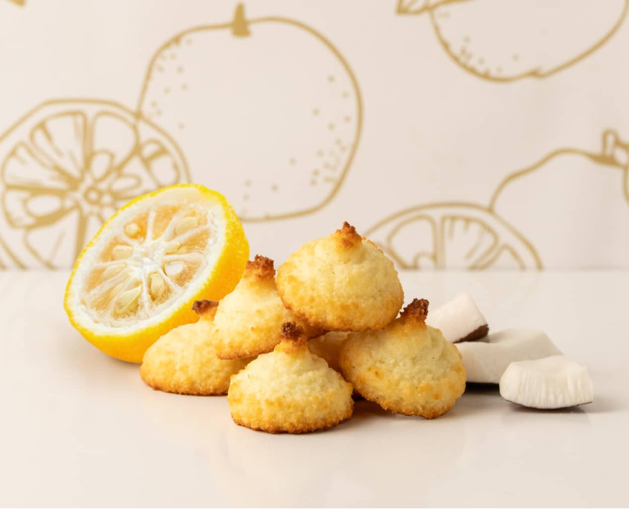 Macaron coco yuzu
