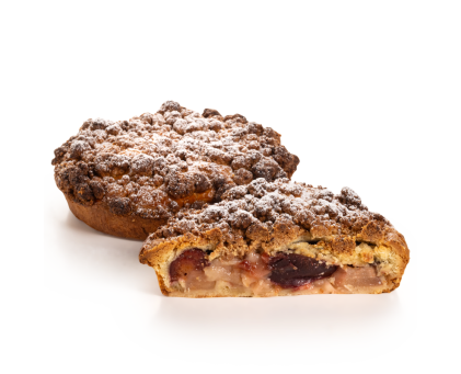 Apple & Damson Plum Streusel