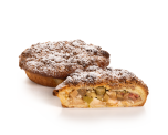 Streusel Pomme-Rhubarbe