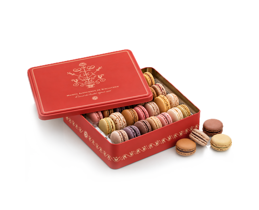 Macarons – 28-piece Luxury Tin