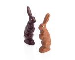 Duo of standing small Easter Bunnies